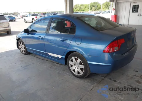 2007 Honda Civic Lx z USA, uszkodzony, nr VIN 1HGFA16517L035267